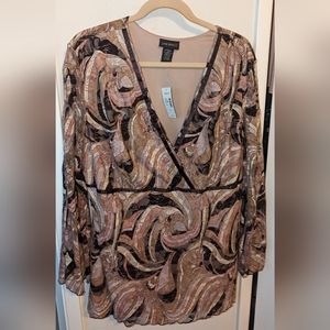 Lane Bryant 18/20 boho top
